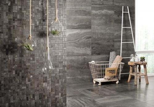 COEM Reverso2 Black-60x60-30x60-Mosaico Brick-Patinato-Rett
